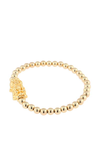 Gold Infinite Fortune 18k Gold Vermeil Pixiu Feng Shui Bracelet - Eat.Read.Love.