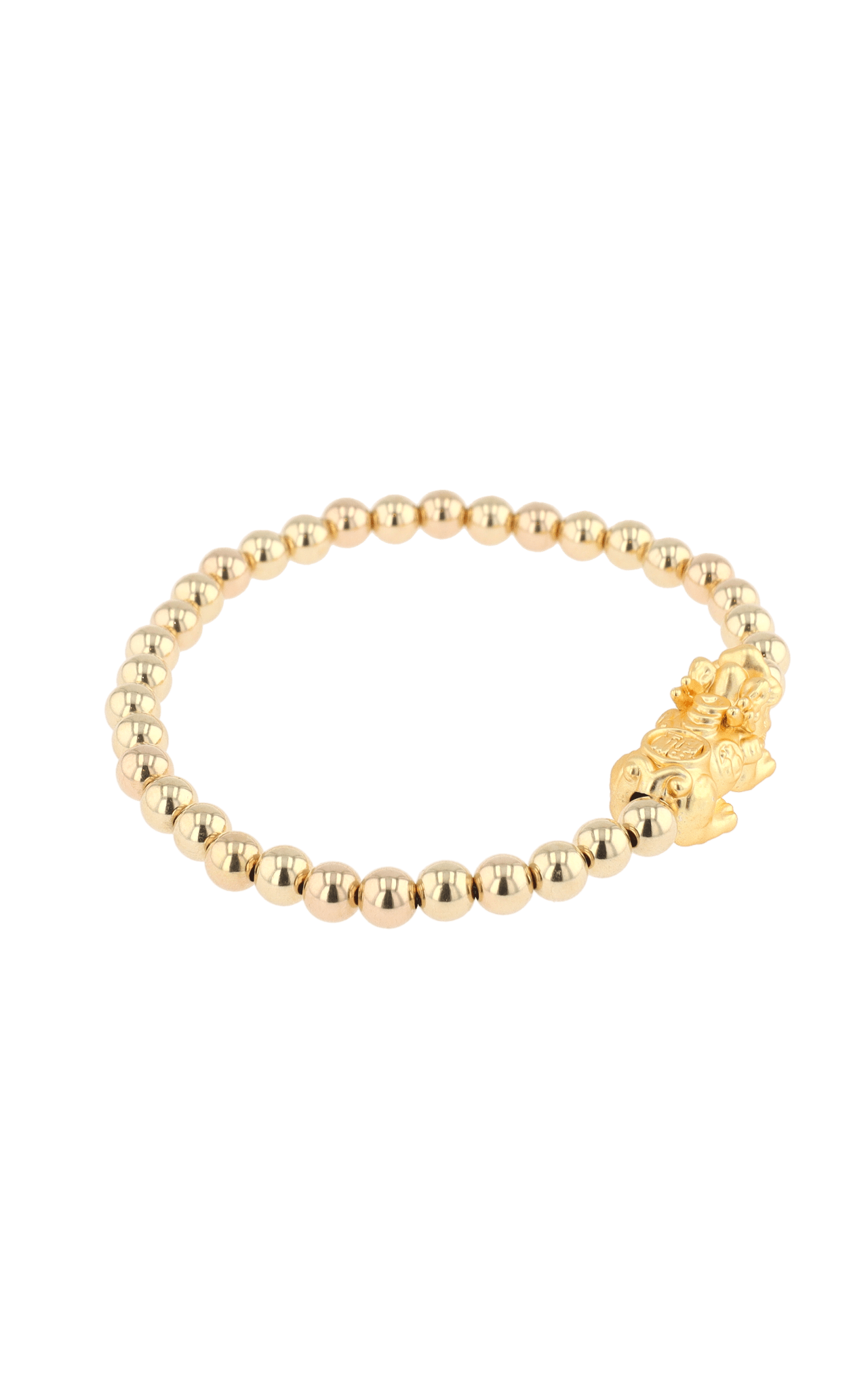 Gold Infinite Fortune 18k Gold Vermeil Pixiu Feng Shui Bracelet - Eat.Read.Love.