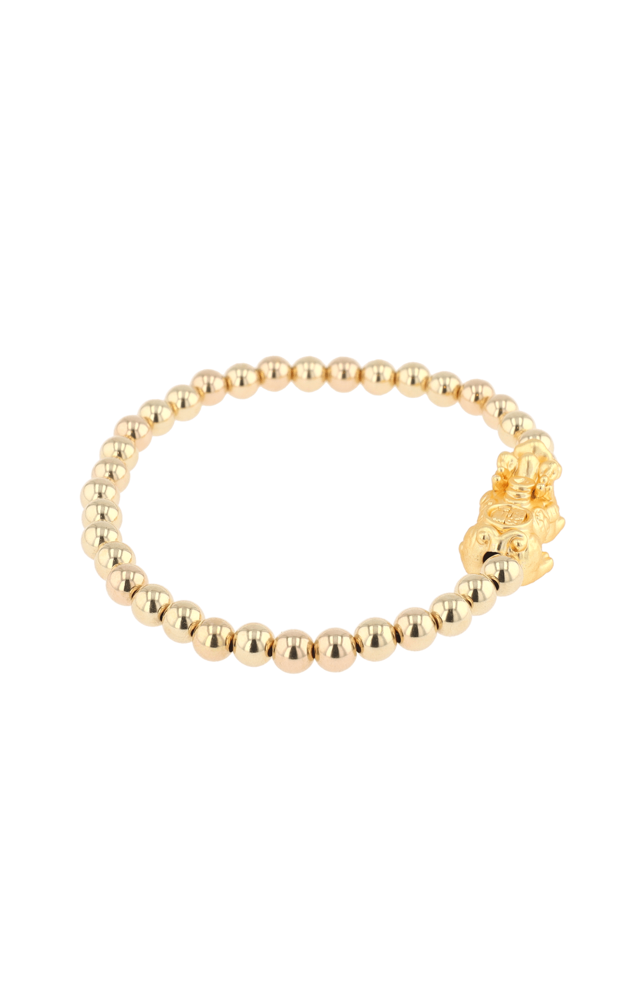 Gold Infinite Fortune 18k Gold Vermeil Pixiu Feng Shui Bracelet - Eat.Read.Love.