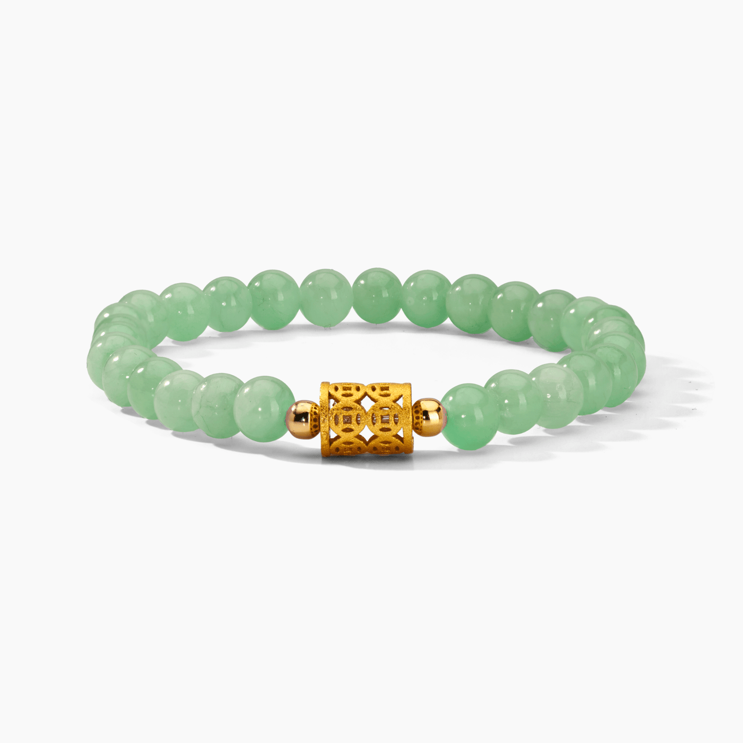 Green Aventurine Money Awakening 11:11 Gemstone Bracelet - Eat.Read.Love.