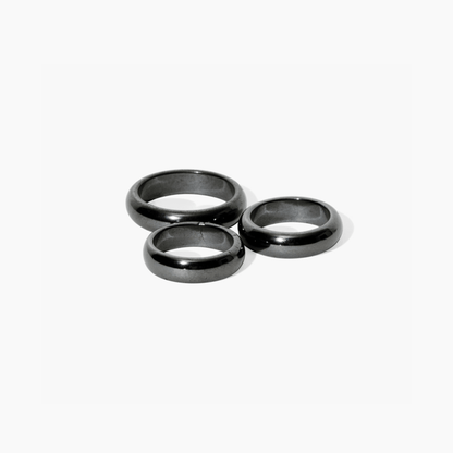 Hematite Crystal Ring - Eat.Read.Love.