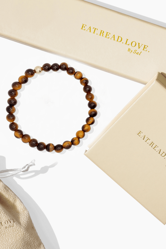 Highest Luck Bracelet with REAL Gold Beads - Eat.Read.Love.