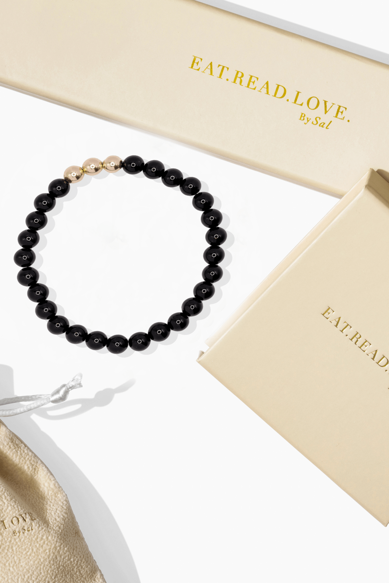 Highest Protection Bracelet with REAL Gold Beads - Eat.Read.Love.