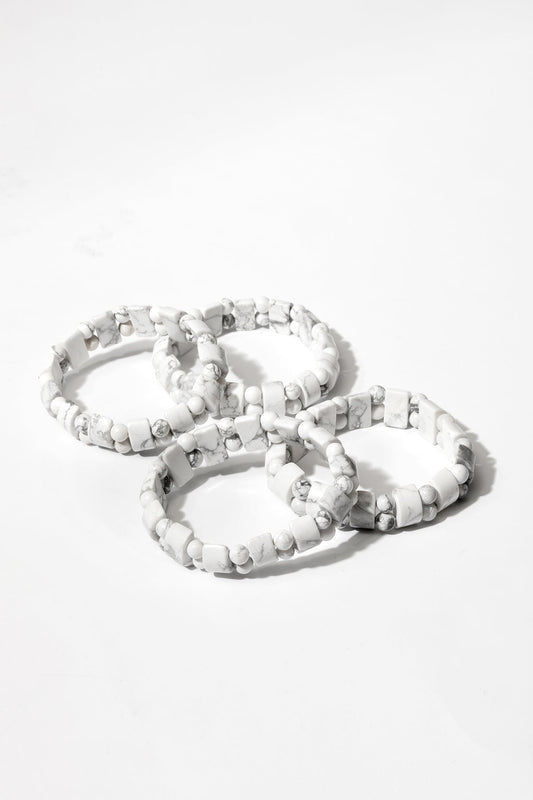 Howlite Princess Bracelet - Eat.Read.Love.