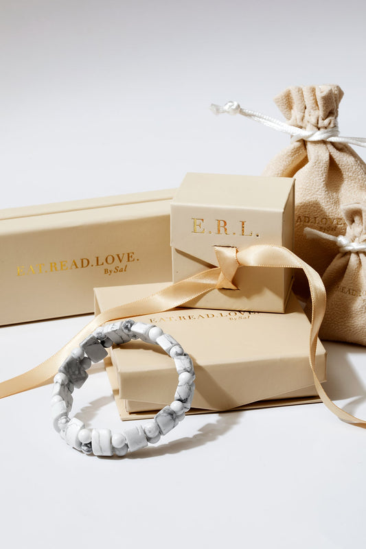 Howlite Princess Bracelet - Eat.Read.Love.