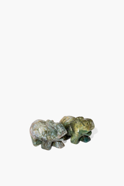 Indian Agate Crystal Elephant - Eat.Read.Love.