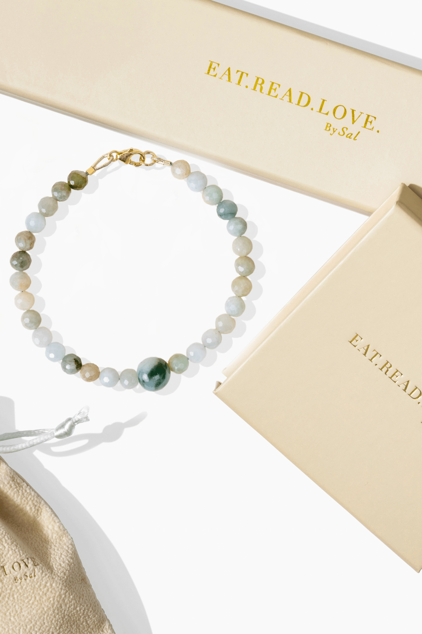 Infinite Riches Jade Faceted Crystal Bracelet - Eat.Read.Love.