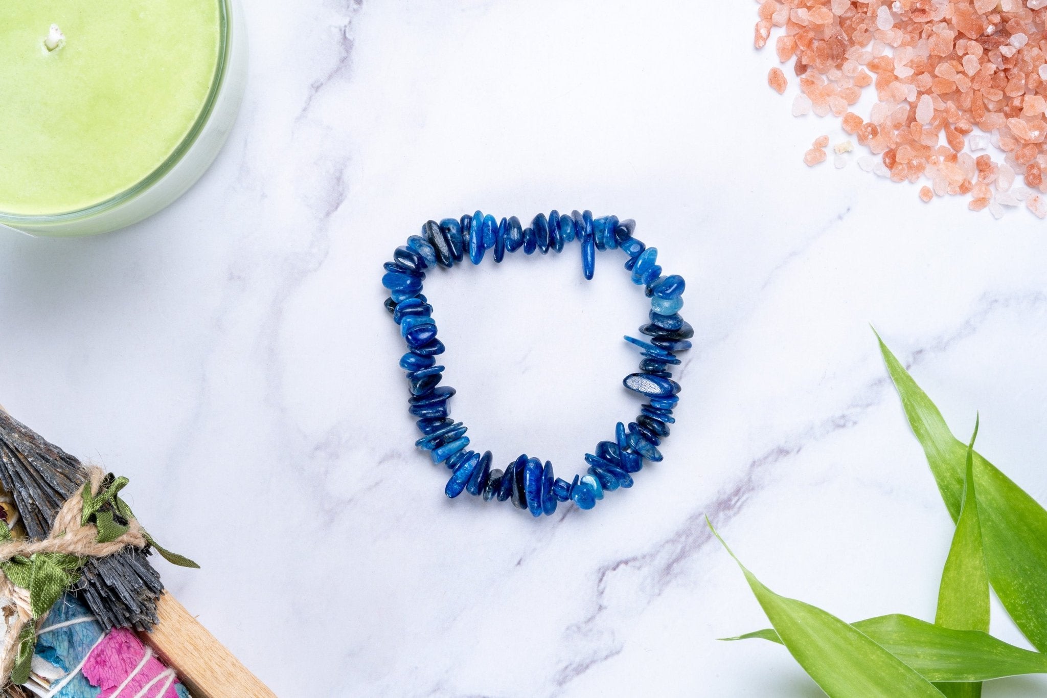 Kyanite Chip Bracelet - Eat.Read.Love.