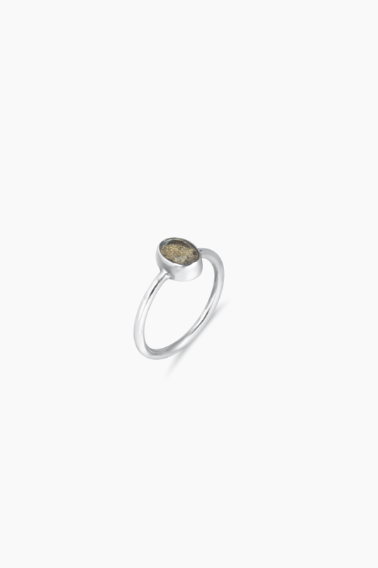 Labradorite Sterling Silver Ring - Eat.Read.Love.