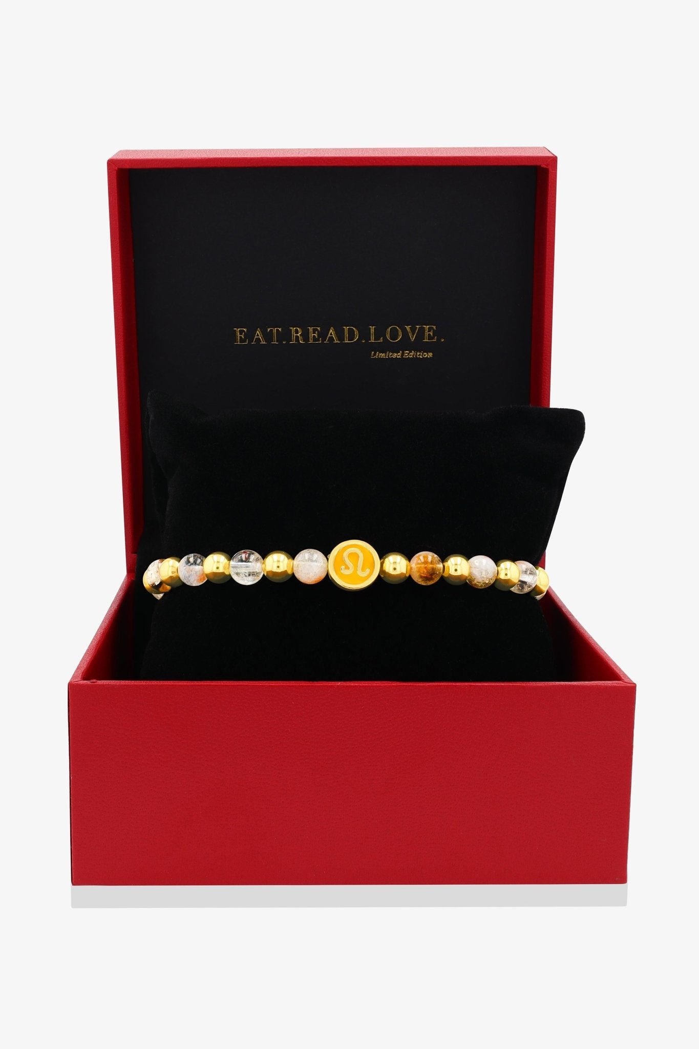 Leo - Citrine Zodiac Gold Vermeil Bracelet - Eat.Read.Love.