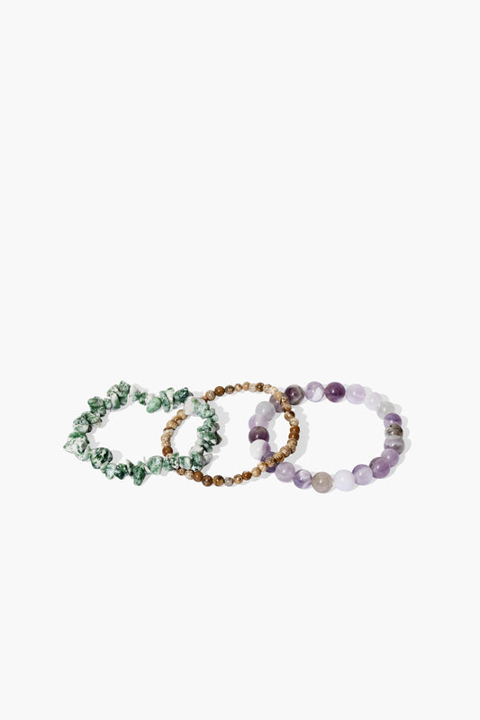 Leo Stackable Bracelet Set - Eat.Read.Love.