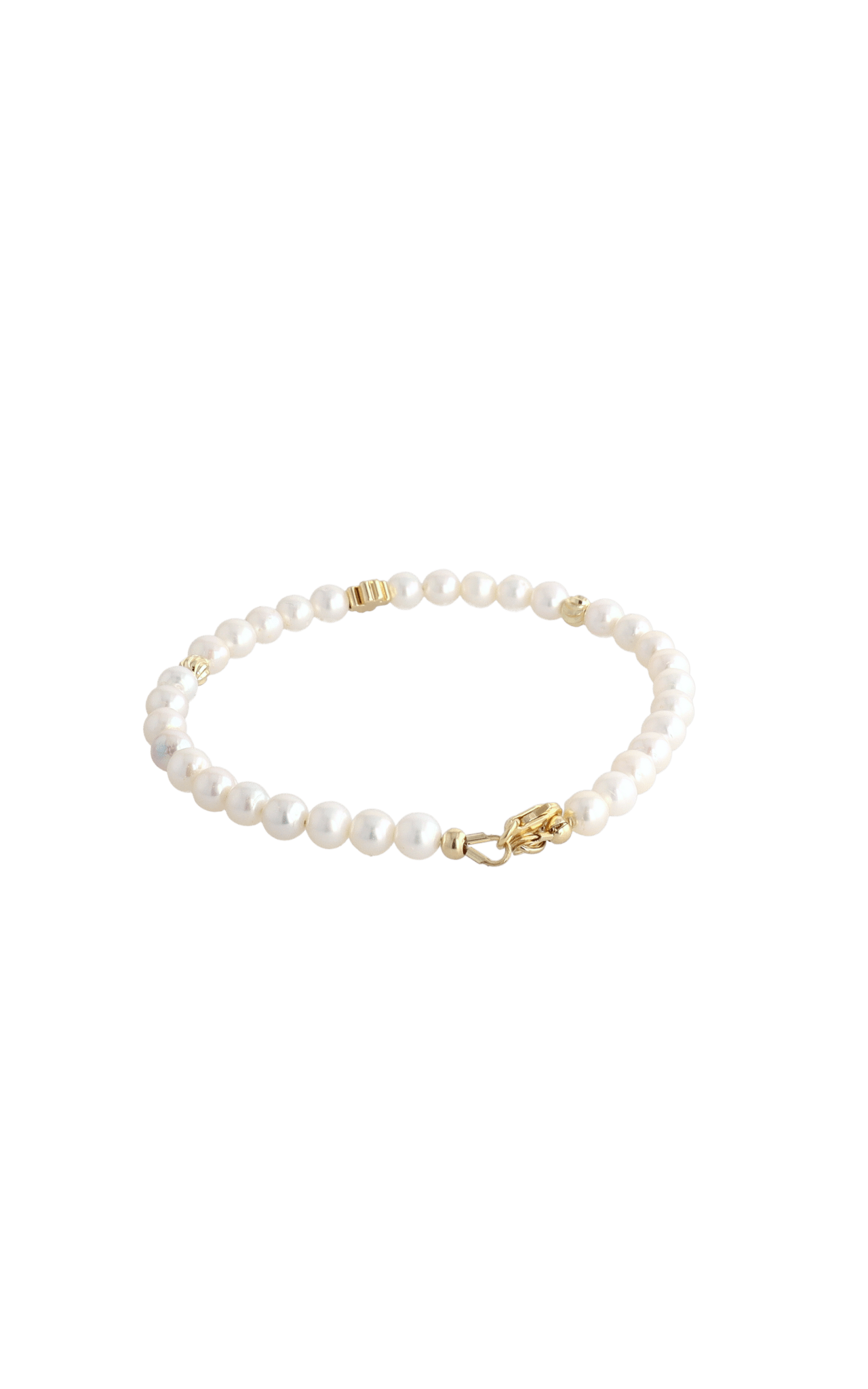 Lucky Clover Fresh Water Pearl Bracelet - Eat.Read.Love.