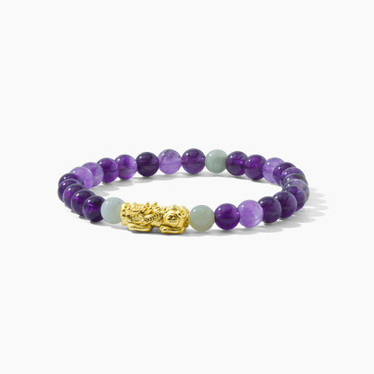 Lucky Fortune Pixiu Amethyst - Year Of The Snake - Eat.Read.Love.