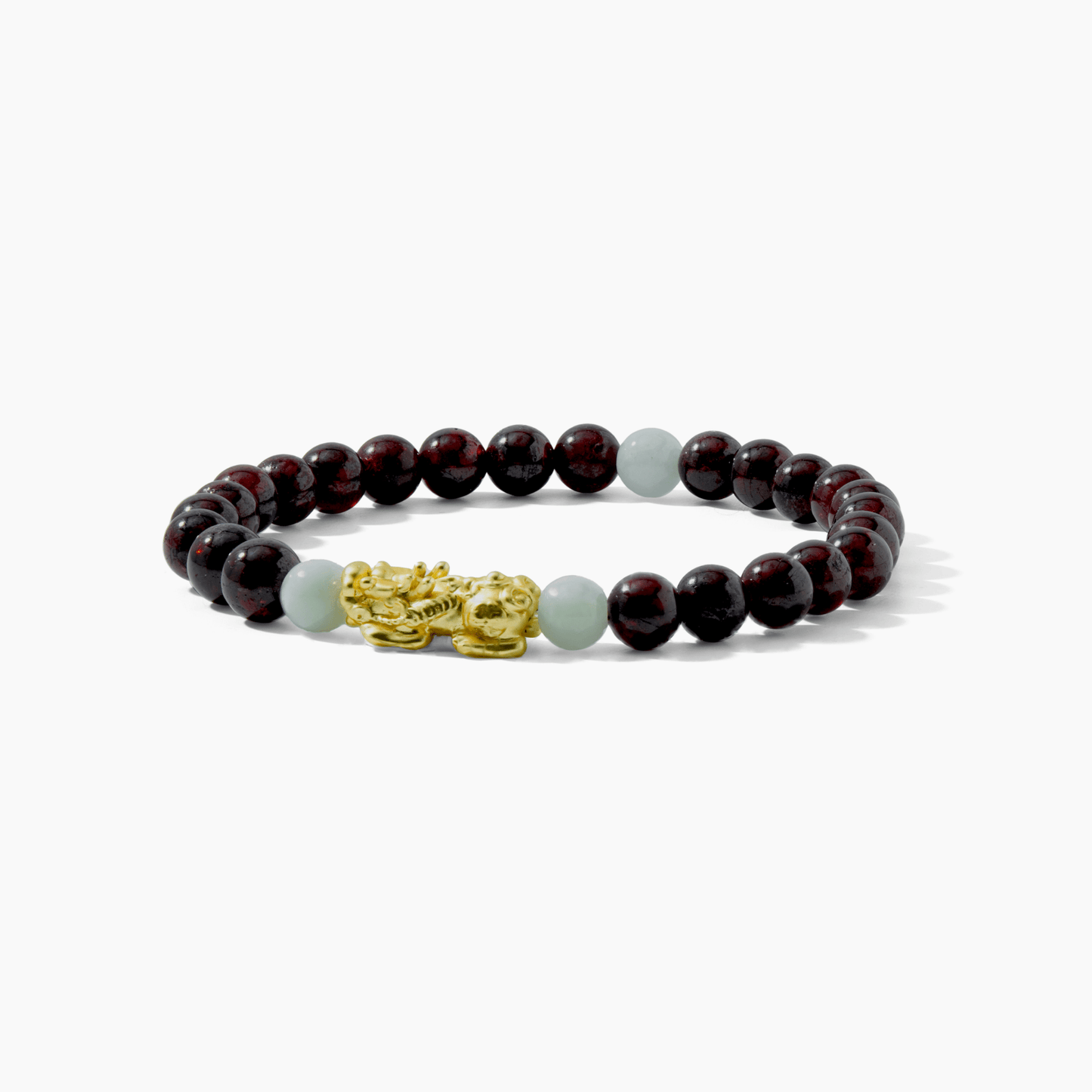 Lucky Fortune Pixiu Garnet - Year Of The Goat - Eat.Read.Love.