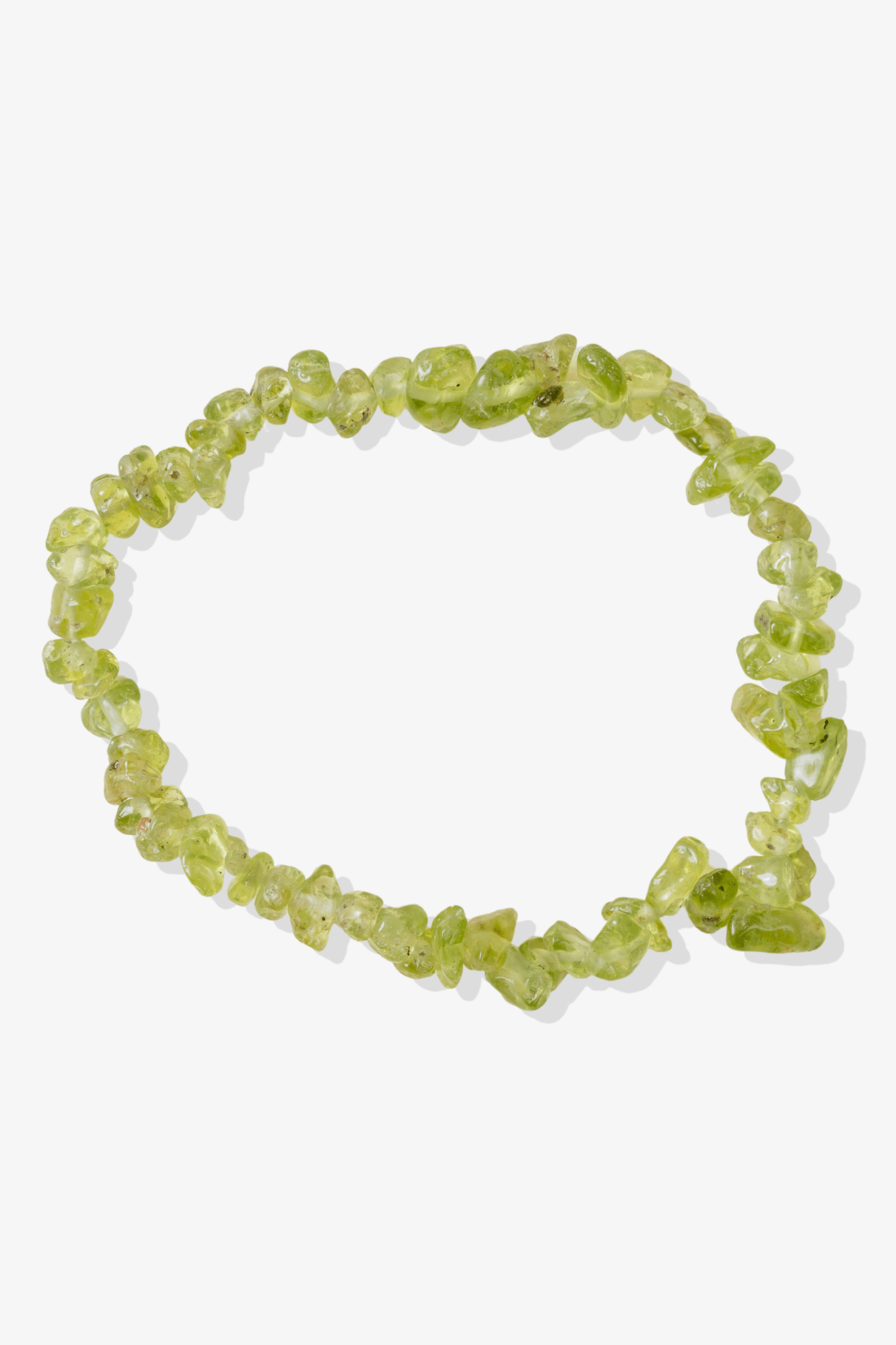 Peridot Chip Bracelet - Eat.Read.Love.