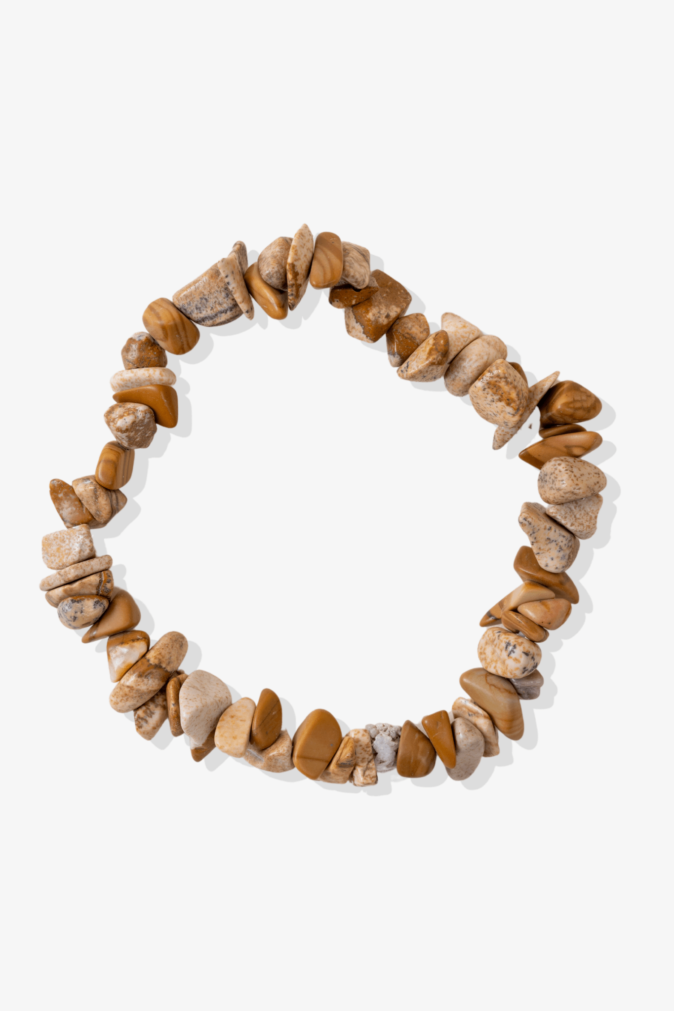 Pictured Jasper Chip Bracelet - Eat.Read.Love.