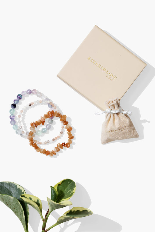 Pisces Stackable Bracelet Set - Eat.Read.Love.