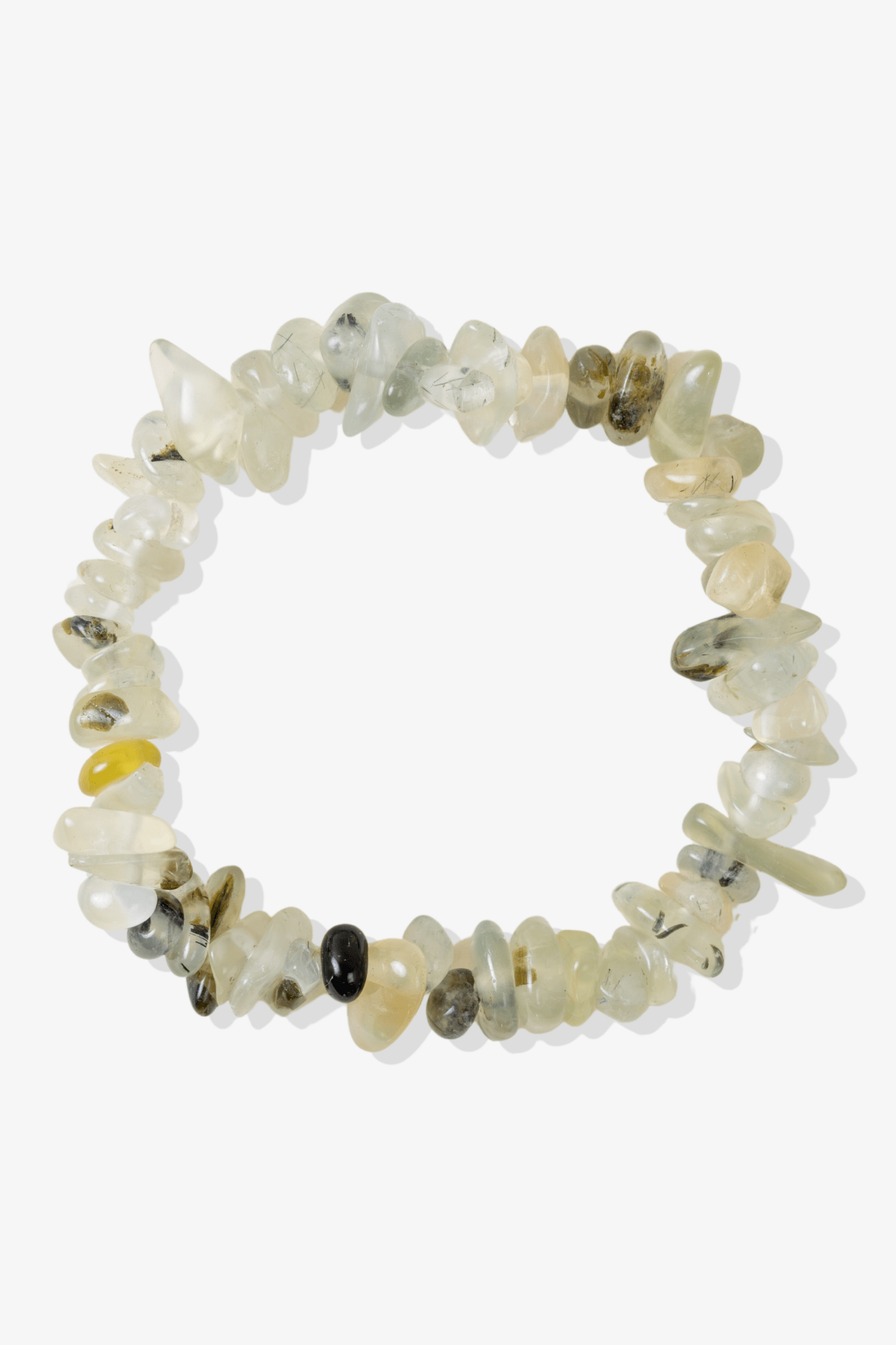 Prehnite Chip Bracelet - Eat.Read.Love.