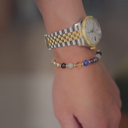 Lion's Gate 8/8 Mega Money and Romance REAL Gold Bracelet