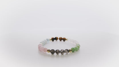 Elevated Everything Bracelet with REAL Gold Beads