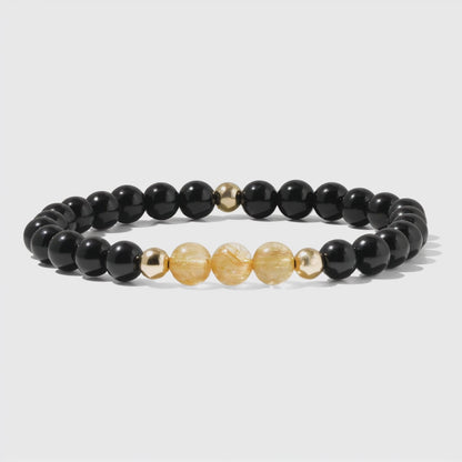 Eclipse Angel Fortune Bracelet REAL Gold
