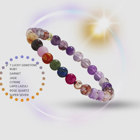 Energized Lucky 777 Mega Money and Love Manifestation REAL Gold Bracelet