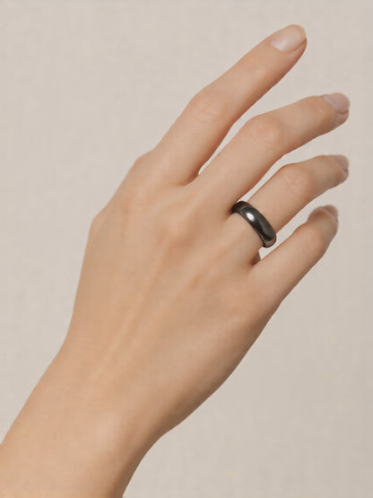 Hematite Crystal Ring