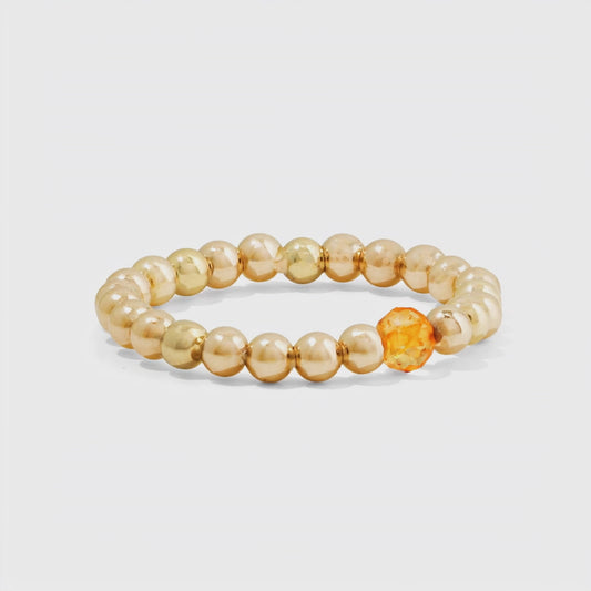 Citrine Ring Of Millions REAL Gold