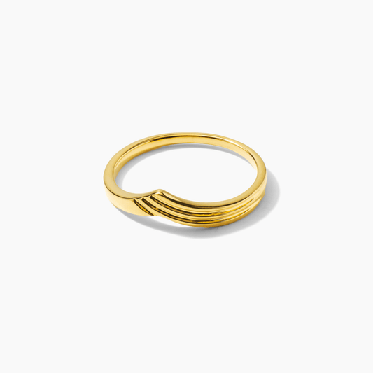 Princess Crown Style Gold Vermeil - Eat.Read.Love.
