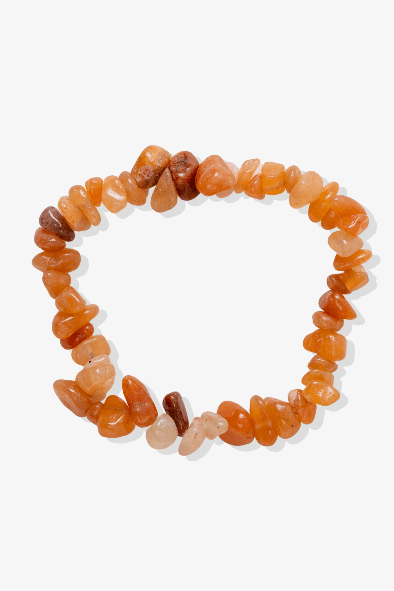 Red Aventurine Chip Bracelet - Eat.Read.Love.