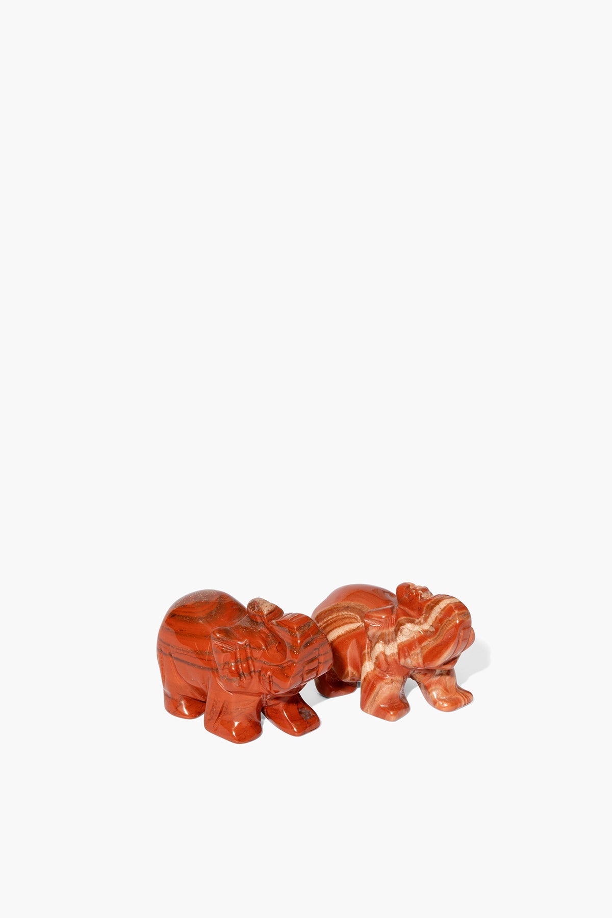 Red Jasper Crystal Elephant - Eat.Read.Love.