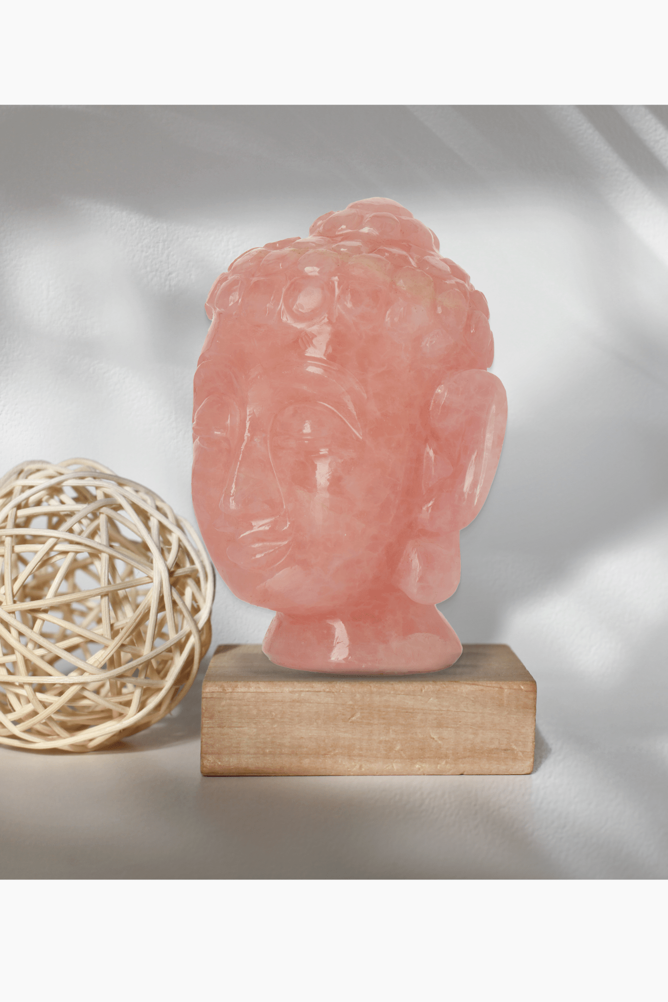 Rose Quartz Buddha - Eat.Read.Love.