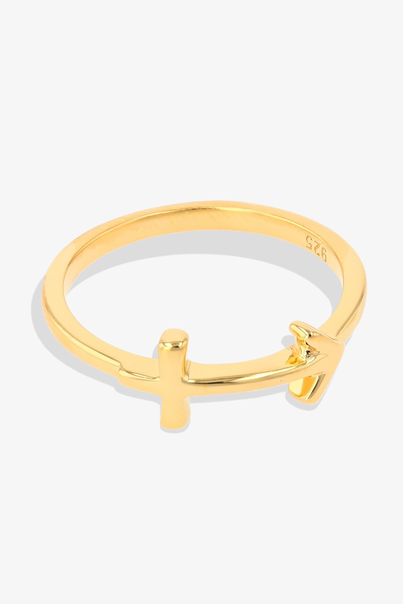 Sagittarius Zodiac 18k Gold Vermeil Ring - Eat.Read.Love.