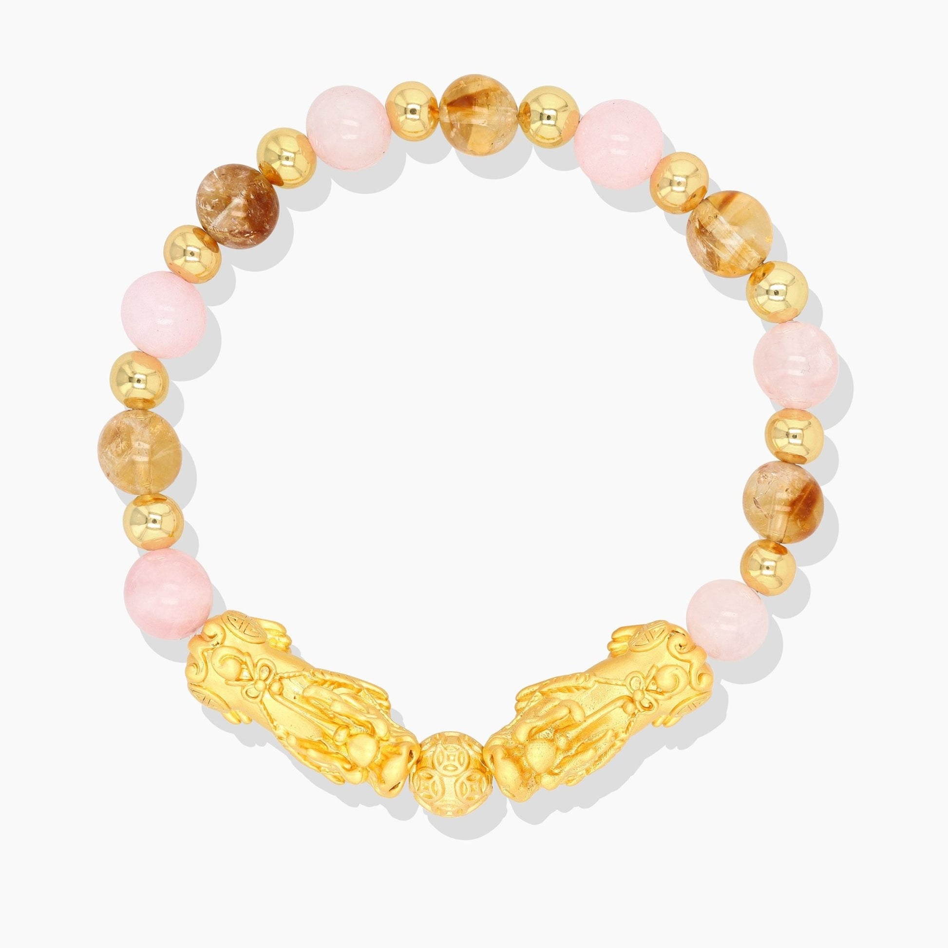 Scorpio Zodiac Feng Shui Double Pixiu Bracelet - Eat.Read.Love.