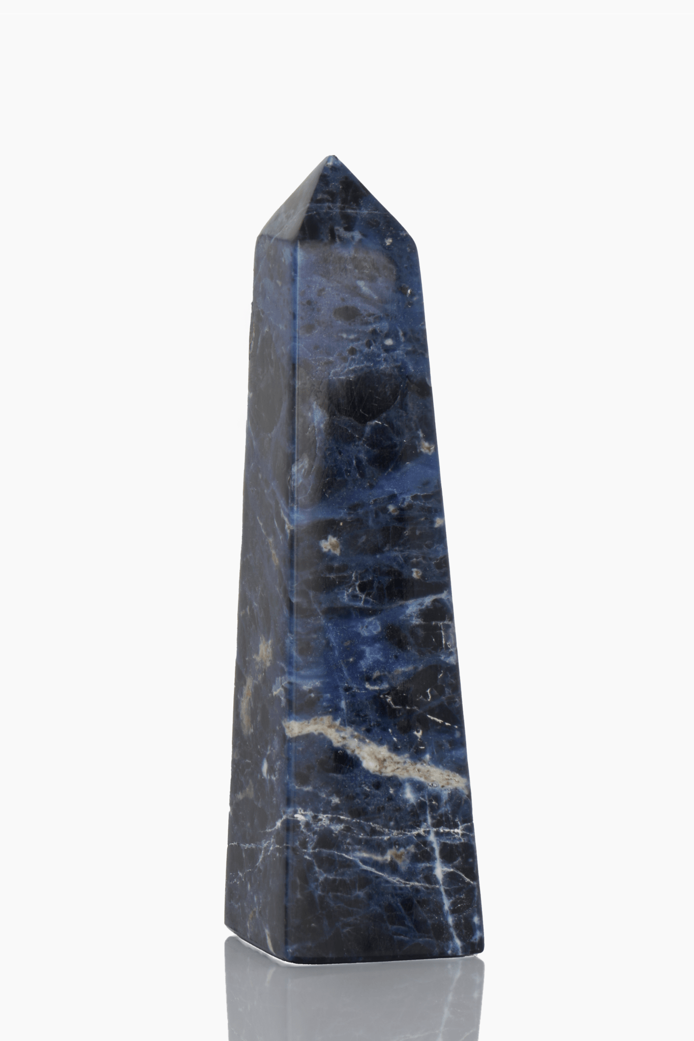 Sodalite Obelisk - Eat.Read.Love.