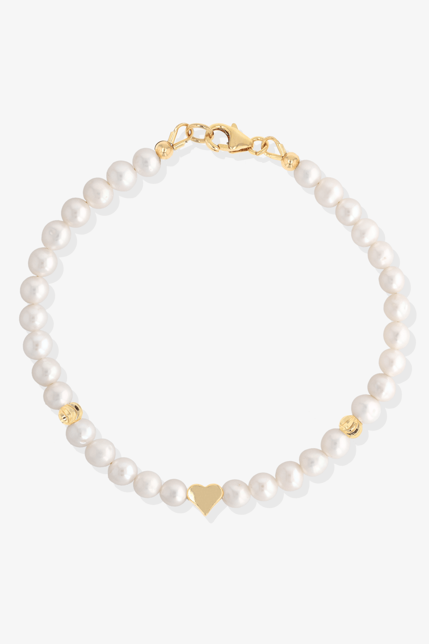 Soulmate Heart Fresh Water Pearl Bracelet - Eat.Read.Love.