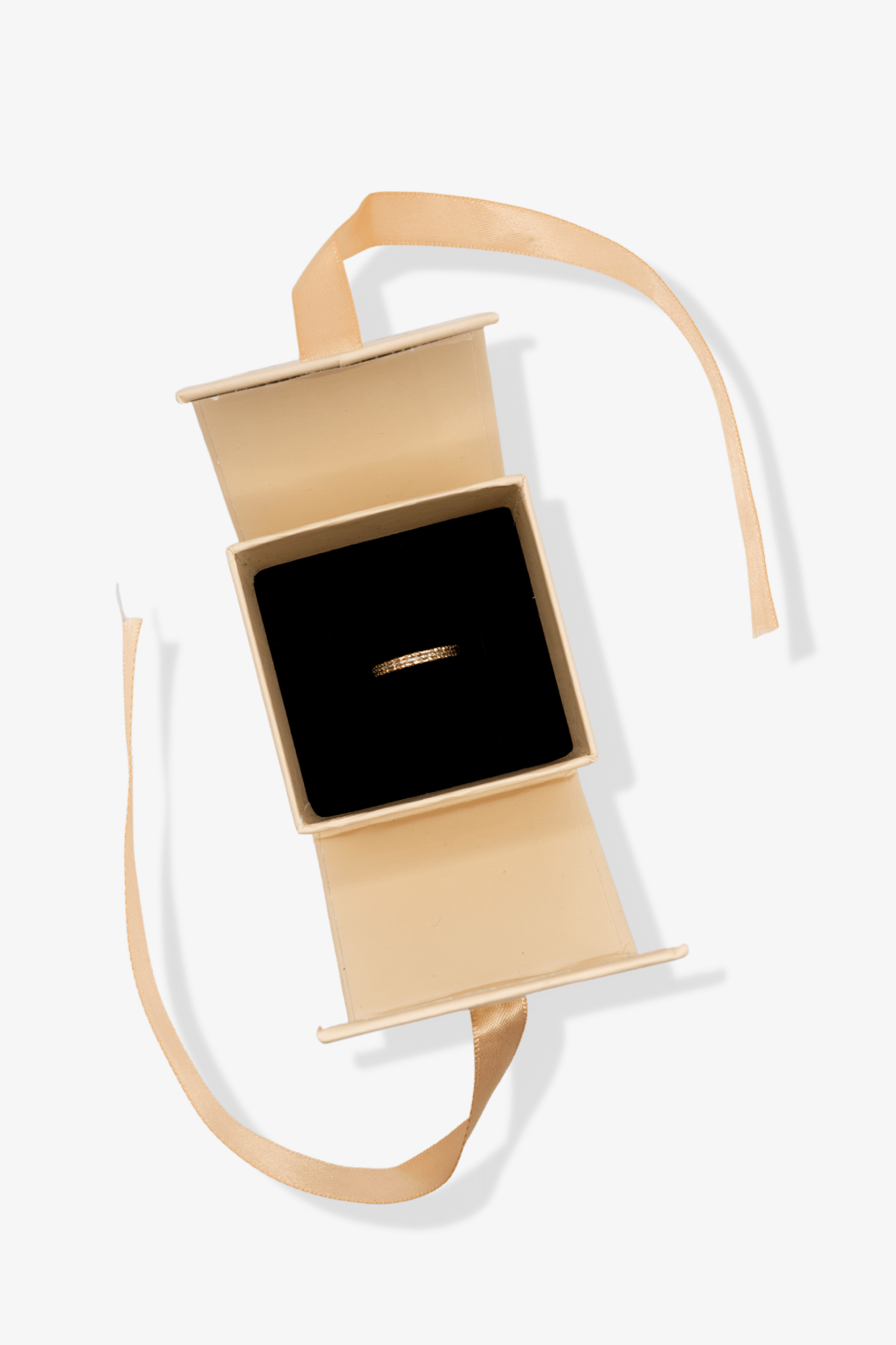 Stackable 14k REAL Gold Rings - Eat.Read.Love.