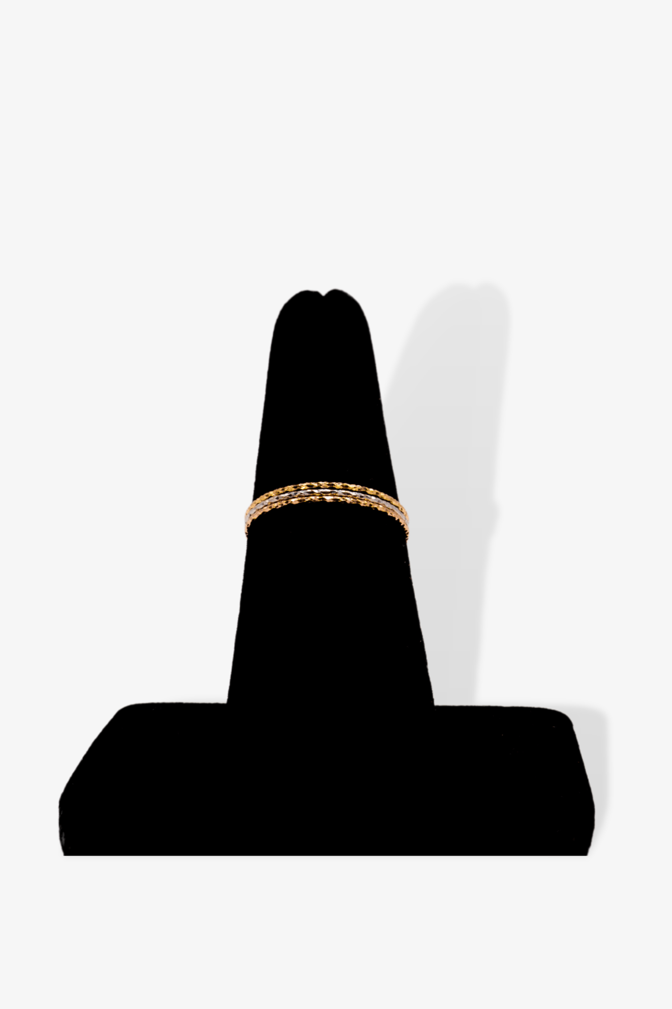 Stackable 14k REAL Gold Rings - Eat.Read.Love.