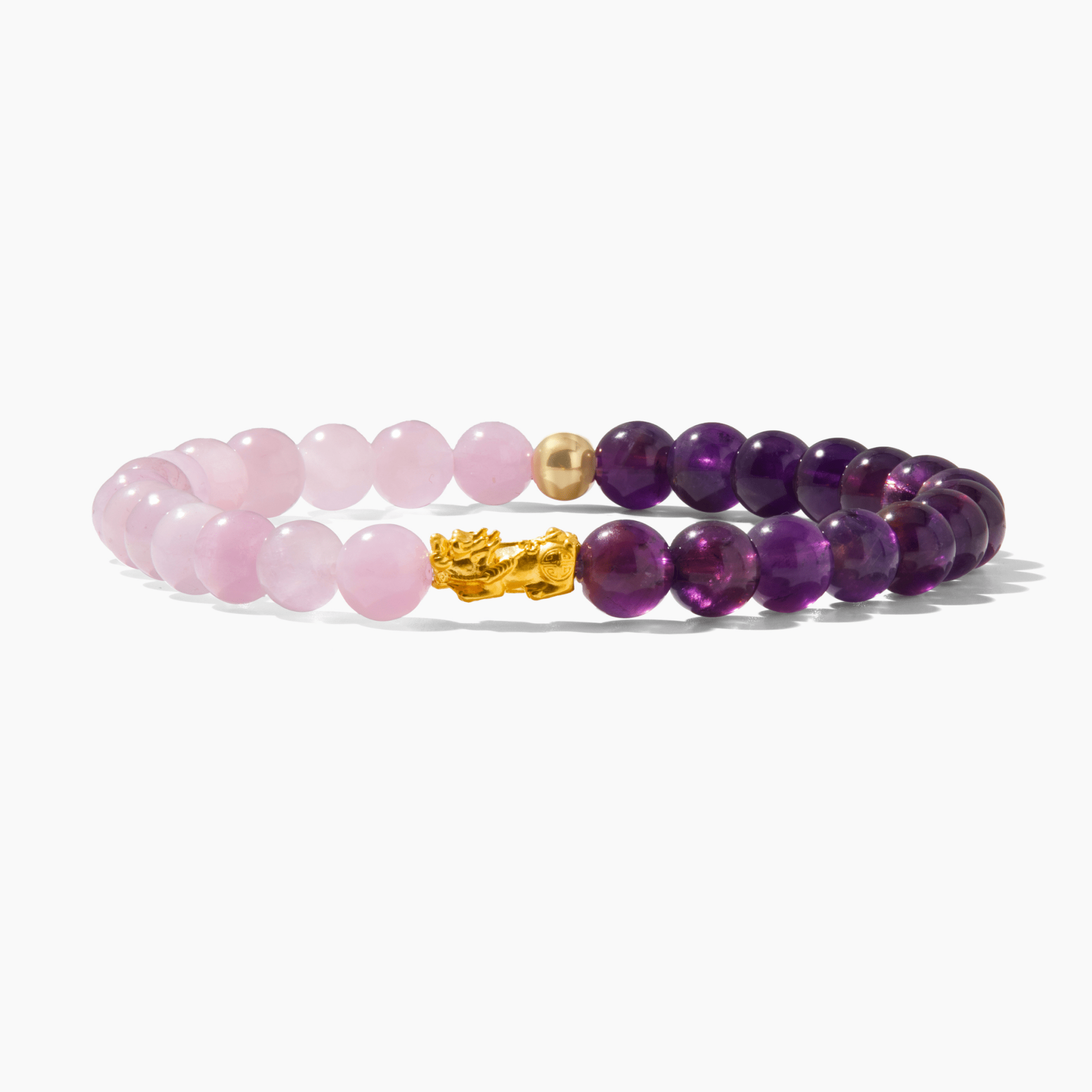 Tanzanite and Lapis Lazuli Eclipse 18k Pixiu Bracelet - Luck - Eat.Read.Love.
