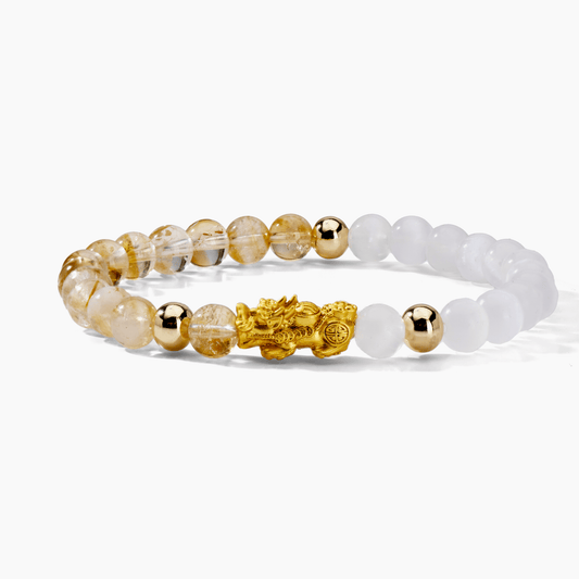 Taurus Zodiac Feng Shui Pixiu Bracelet - Eat.Read.Love.