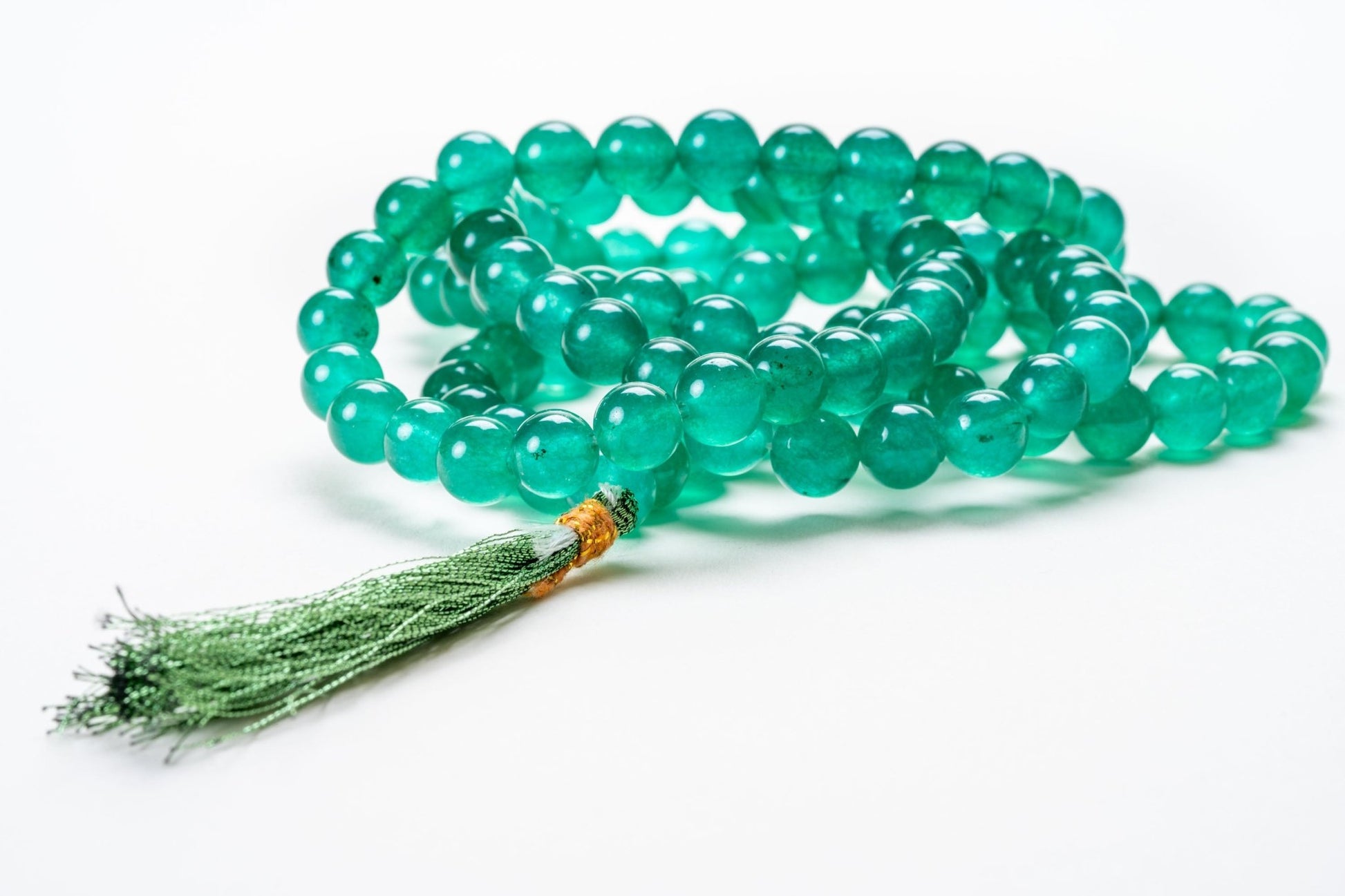 The Abundantly Lucky Green Jade Mala - Eat.Read.Love.