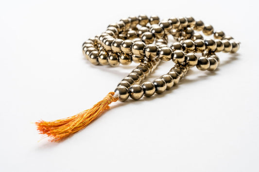 The Bountiful Blessing Pyrite Mala - Eat.Read.Love.