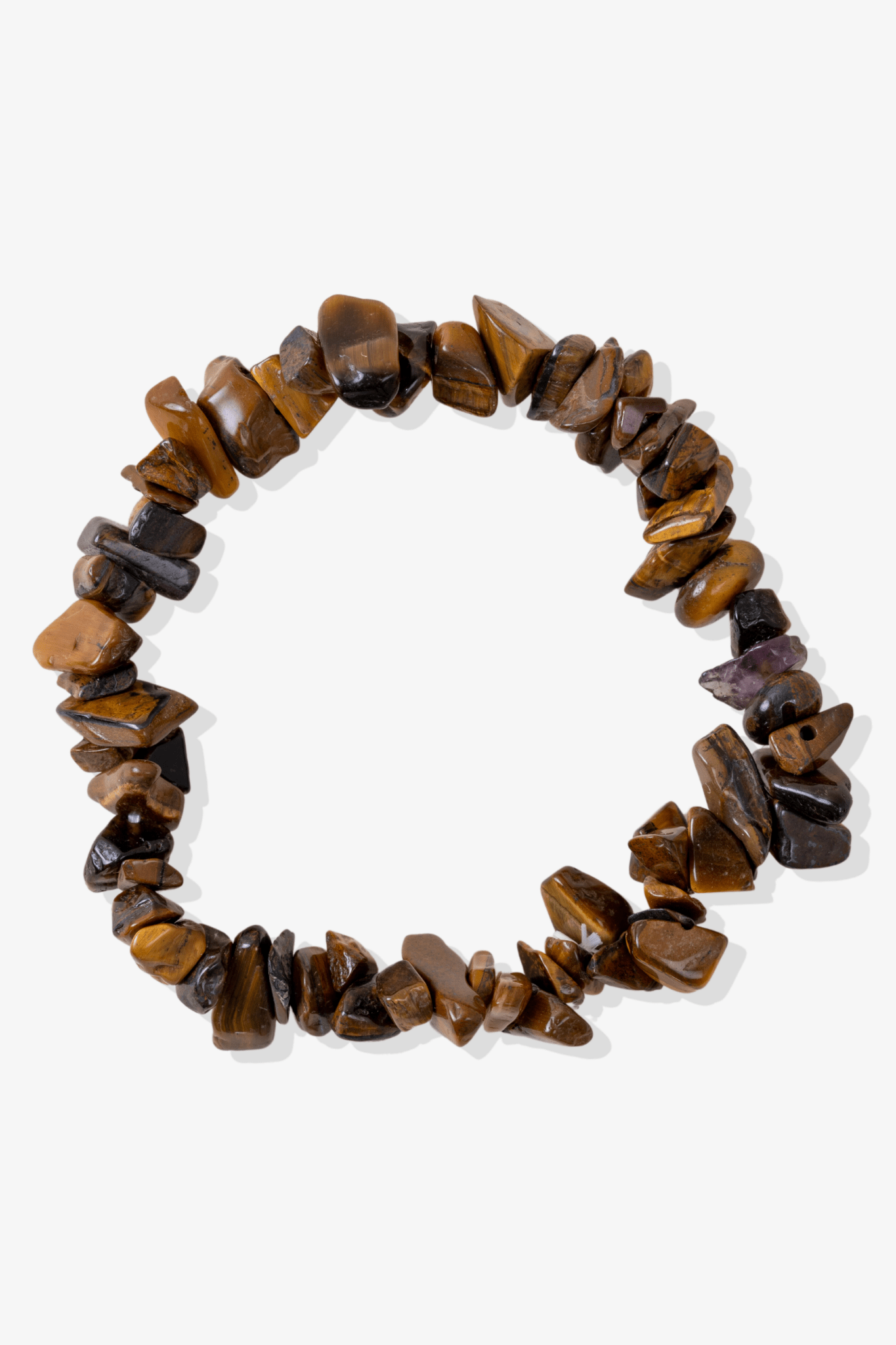 Tiger's Eye Chip Bracelet - Eat.Read.Love.