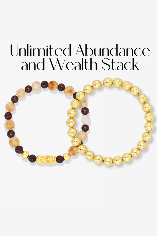 Unlimited Abundance and Wealth Feng Shui Double Pixiu Stack - Eat.Read.Love.