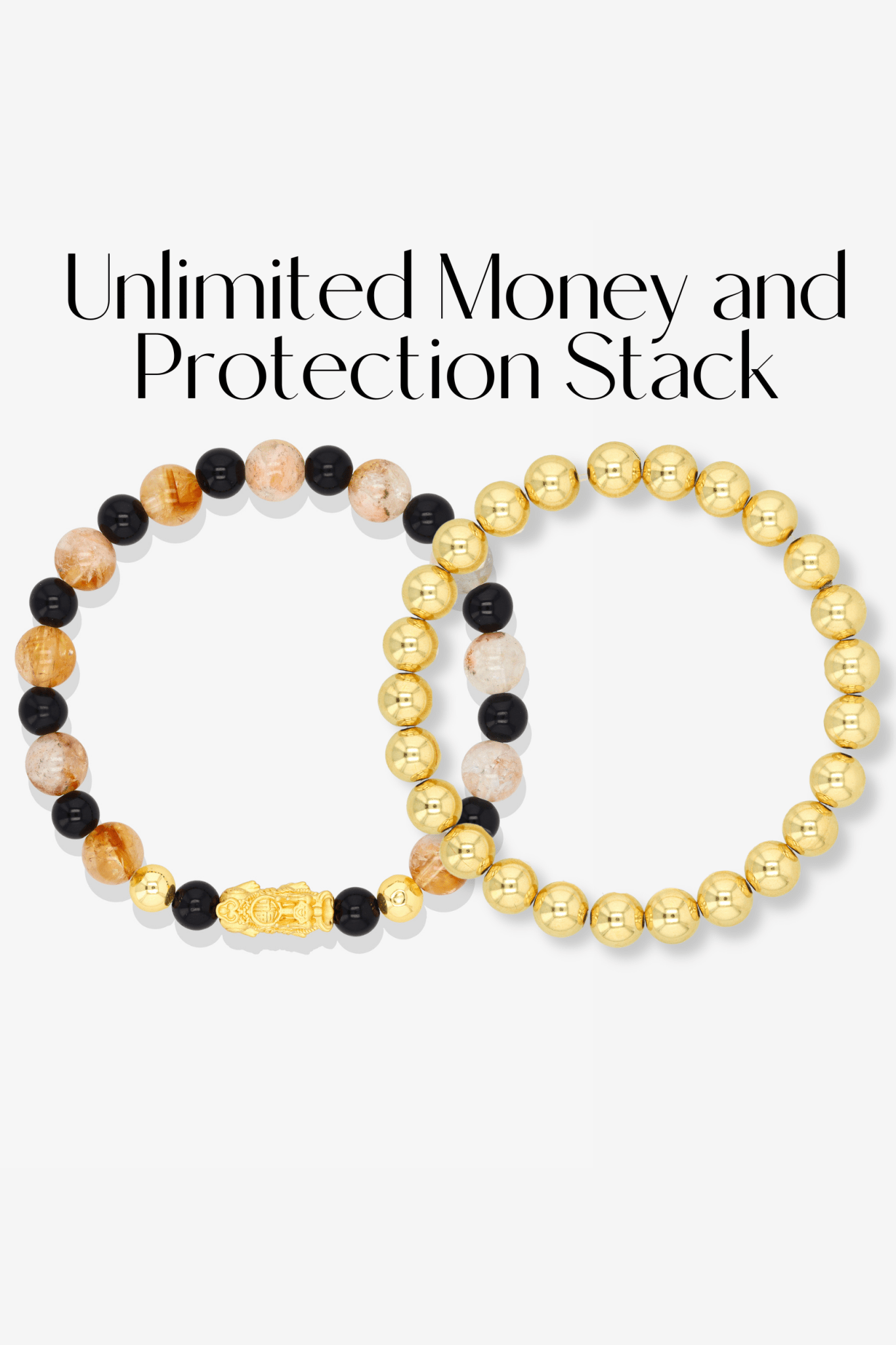 Unlimited Abundance and Wealth Feng Shui Double Pixiu Stack - Eat.Read.Love.