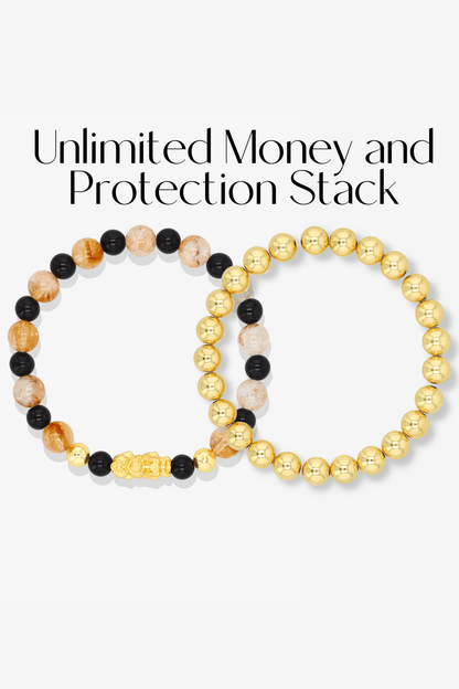 Unlimited Abundance and Wealth Feng Shui Double Pixiu Stack - Eat.Read.Love.