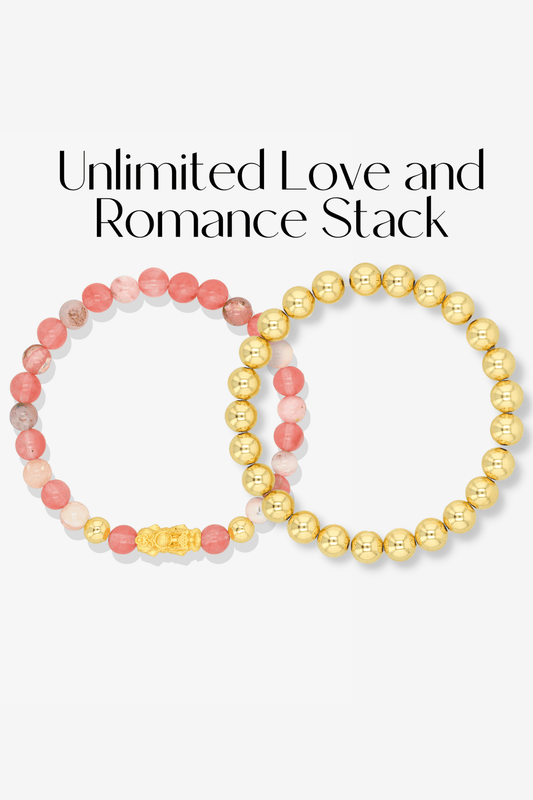 Unlimited Love and Romance Feng Shui Double Pixiu Stack - Eat.Read.Love.