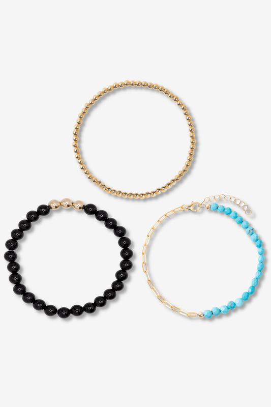 Unlimited Wishes Stackable Bracelet Set - Eat.Read.Love.