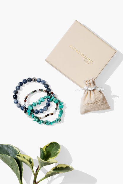 Virgo Stackable Bracelet Set - Eat.Read.Love.