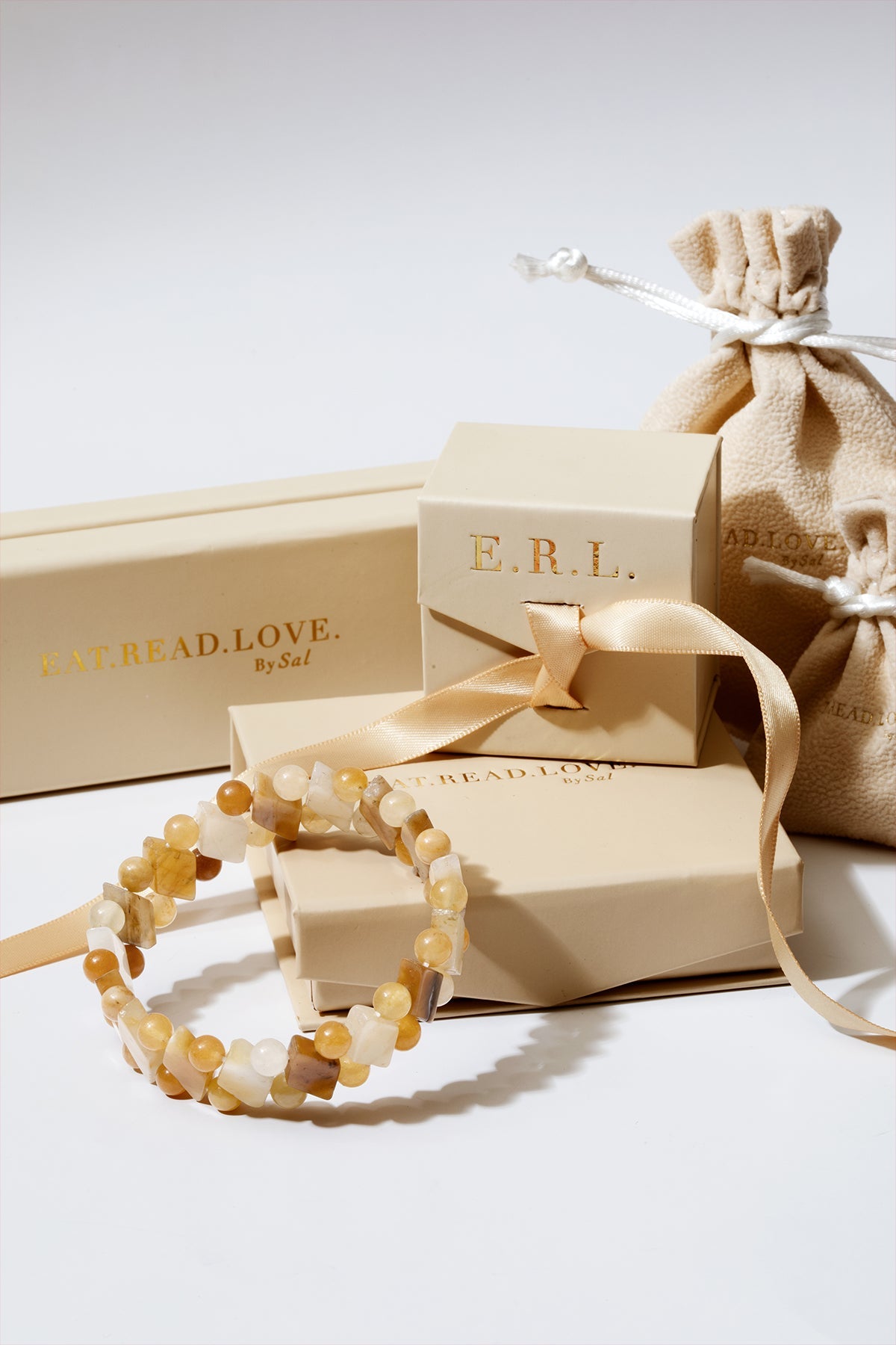 Yellow Jade Princess Bracelet - Eat.Read.Love.